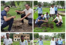 थांदला पुलिस थाना परिसर में हुआ पौधारोपण,उप पुलिस अधीक्षक, एसडीओपी सहित थाना स्टाफ ने किया वृक्षारोपण, थांदला से कुंडेश्वर टाइम्स ब्यूरो मनीष वाघेला की रिपोर्ट