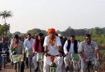 24 अक्टूबर से चलेगी विधानसभा अध्यक्ष की साईकिल,66 गांव से होकर लगभग 150 किलोमीटर का होगा भ्रमण,विधानसभा अध्यक्ष की साईकिल रोकने 31 को आएंगे मुख्यमंत्री देवतालाब