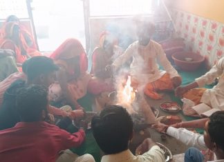 *थांदला नगर में राम जानकी मंदिर की प्राणप्रतिष्ठा व निर्माण के 4 वर्ष संपन्न*