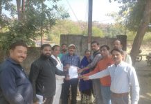 बस स्टैंड के तालाब सौदर्यीकरण की मांग को लेकर ताम्रकार समाज ने सौंपा ज्ञापन, पटेरा से कुंडेश्वर टाइम्स के लिए सौरभ विक्की ताम्रकार की रिपोर्ट