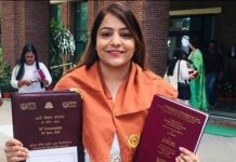 दिल्ली नगर निगम महापौर की कुर्सी आम आदमी के कब्जे में 149 मत प्राप्त कर शैली ओबेरॉय बनी महापौर