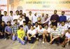 तीर्थंकर महावीर यूनिवर्सिटी इंटर कॉलिजिएट स्पोर्ट्स टूर्नामेंट-2023 का समापन, परम्परा के मुताबिक वीसी प्रो. रघुवीर सिंह ने बतौर मुख्य अतिथि चैम्पियन ट्राॅफी रनर अप मेडिकल काॅलेज को सौंपी