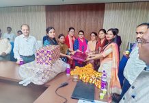 उपखण्ड सभागार देवसर में आयोजित हुआ विदाई समारोह,कुंडेश्वर टाइम्स ब्यूरो अनुराग द्विवेदी की रिपोर्ट