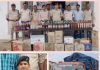 मिनी ट्रक में 17 लाख की शाराब जप्त, पुलिस ने चेकिंग के दौरान पकड़ा मंहगी शाराब का जखीरा