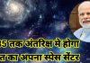 प्रधानमंत्री नरेंद्र मोदी का बड़ा ऐलान,2035 तक अंतरिक्ष में भारत का होगा अपना स्पेस सेंटर, पीएम का मीडिया संस्थानों से विशेष अनुरोध